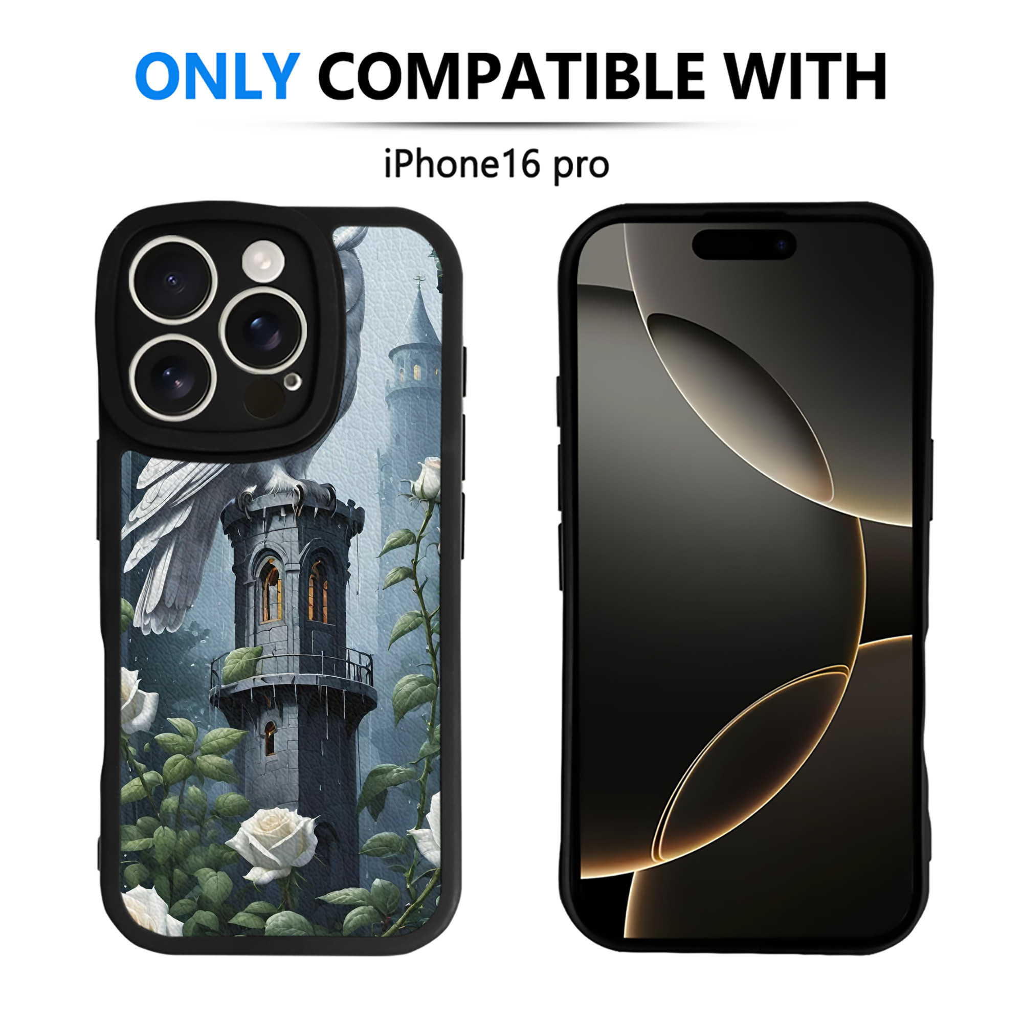 （画像用） Harry Potter ハリー・ポッターシリーズ 【iPhone 16シリーズ対応】シリコンスマホケース（レザー調） 材質：シリコン